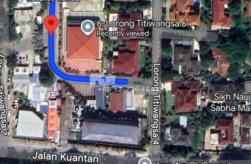 Titiwangsa Freehold Land (8,875.059 sq ft)